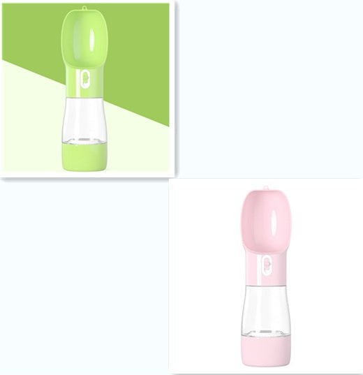 HKM-9509565 Eco-Friendly Multifunctional Pet Water Bottle with One-Touch Waterproof Button