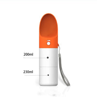 HKM-9509565 Eco-Friendly Multifunctional Pet Water Bottle with One-Touch Waterproof Button