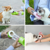 HKM-9509565 Eco-Friendly Multifunctional Pet Water Bottle with One-Touch Waterproof Button