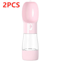 HKM-9509565 Eco-Friendly Multifunctional Pet Water Bottle with One-Touch Waterproof Button