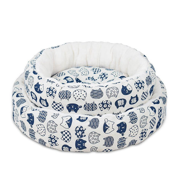 HKM-951059 Universal Pet Bed Mat in Various Colors – Durable Cotton and Linen Fabric, Multiple Sizes Available
