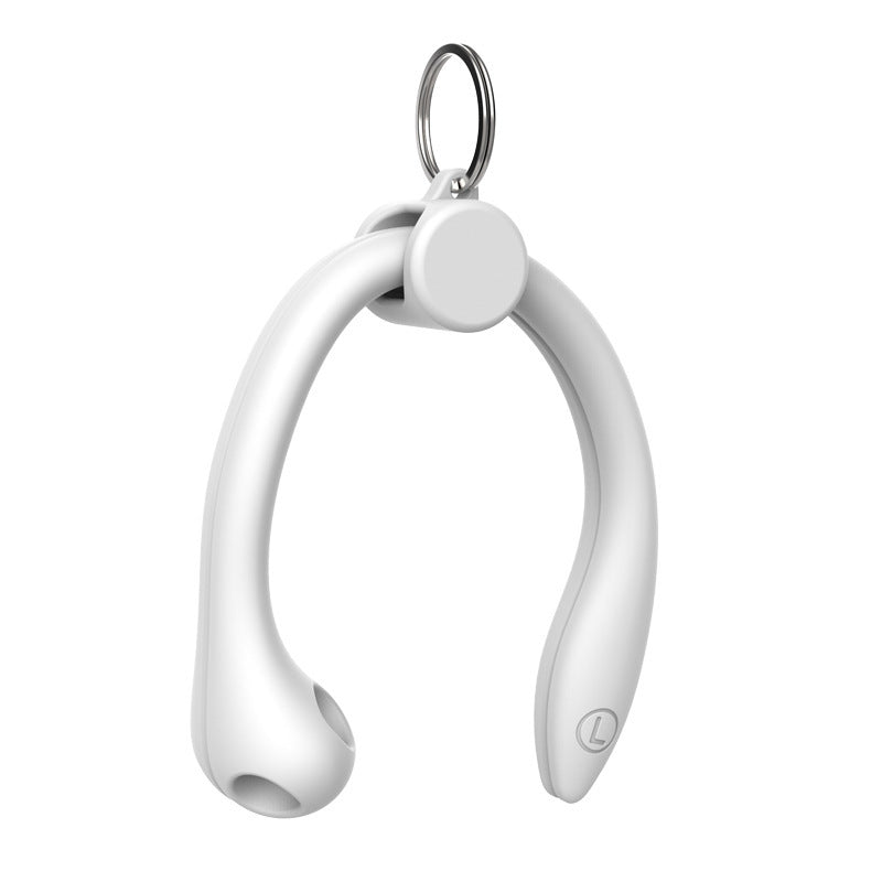 HKM-951123 Secure Ear Hooks for AirPods and Huawei Freebuds - Universal Sports Accessories in Mint Green, Arctic White, Pink, Black, Transparent, Carmine