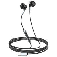 HKM-951123 Wired Type-C Earphones with Digital Stereo Sound for iPhone 15 Pro Max and Samsung Devices