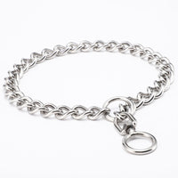 HKM-9511485 Stainless Steel Dog Control Chain for Large Breeds - Available in Multiple Sizes