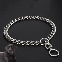 HKM-9511485 Stainless Steel Dog Control Chain for Large Breeds - Available in Multiple Sizes