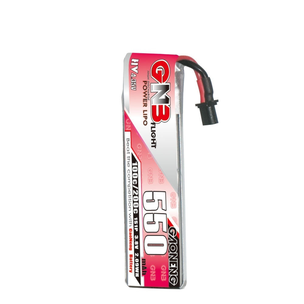 HKM-951251 High Energy 550mAh 1S 3.8V HV Lithium Battery with A30 Plug for Remote Control FPV UAVs