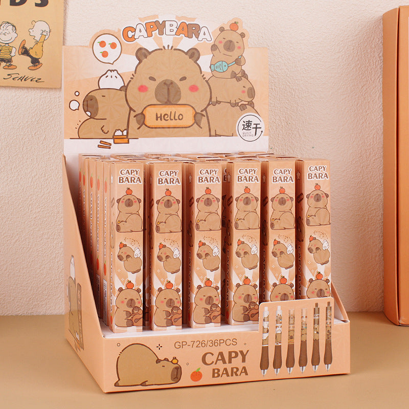 HKM-951315 Cartoon Shell Gel Pen - Fun and Colorful Stationery for Kids