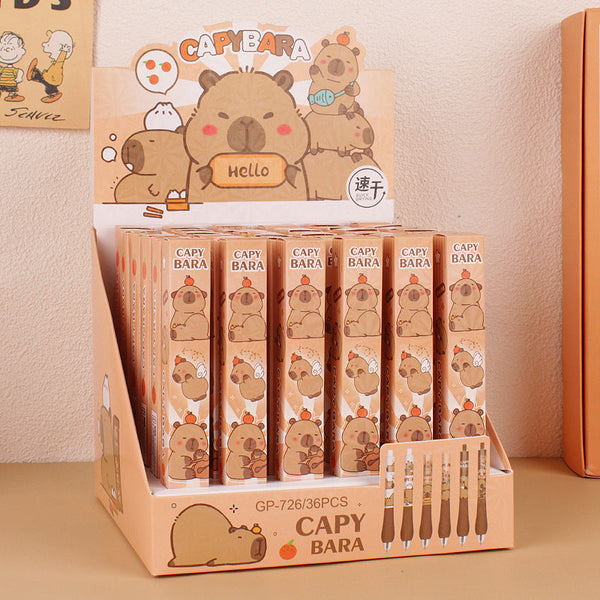 HKM-951315 Cartoon Shell Gel Pen - Fun and Colorful Stationery for Kids