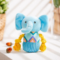 HKM-9514301 Durable Plush Dog Toy for Molar Training and Vocal Play