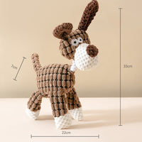 HKM-9514301 Durable Plush Dog Toy for Molar Training and Vocal Play