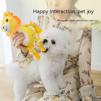 HKM-9514301 Durable Plush Dog Toy for Molar Training and Vocal Play
