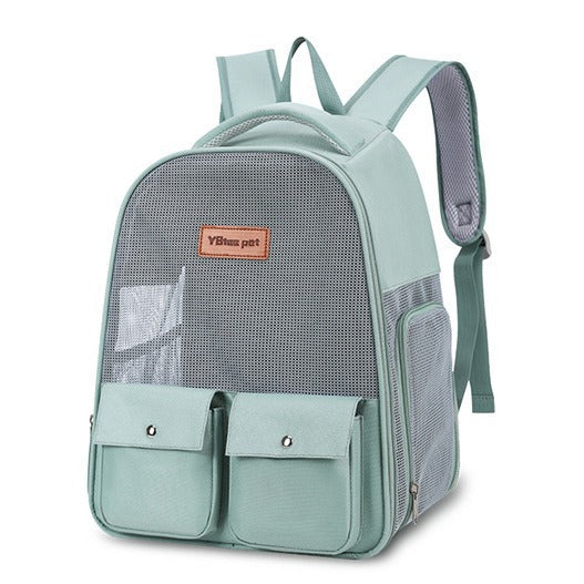 HKM-9515709 Breathable Foldable Pet Backpack with Large Capacity - Available in Soft Oxford Cloth