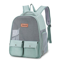 HKM-9515709 Breathable Foldable Pet Backpack with Large Capacity - Available in Soft Oxford Cloth
