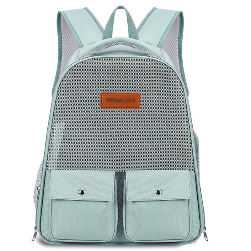 HKM-9515709 Breathable Foldable Pet Backpack with Large Capacity - Available in Soft Oxford Cloth
