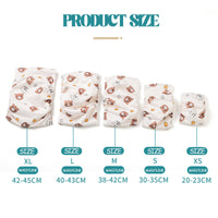 HKM-9516733 Soft Reusable Pet Diaper with Leakproof Design and Adjustable Waistband for Male Dogs