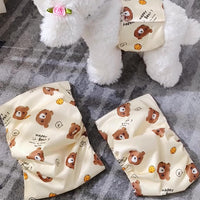 HKM-9516733 Soft Reusable Pet Diaper with Leakproof Design and Adjustable Waistband for Male Dogs