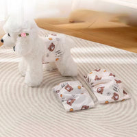 HKM-9516733 Soft Reusable Pet Diaper with Leakproof Design and Adjustable Waistband for Male Dogs