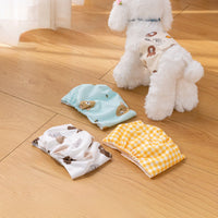 HKM-9516733 Soft Reusable Pet Diaper with Leakproof Design and Adjustable Waistband for Male Dogs