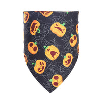 HKM-9516861 Halloween Triangular Pet Saliva Towel - 7 Colors Available, 45x45x65cm, Fits Neck Sizes 20-46cm