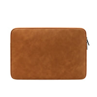 HKM-951763 Custom Logo Luxury PU Leather Waterproof Laptop Sleeve for Men and Women