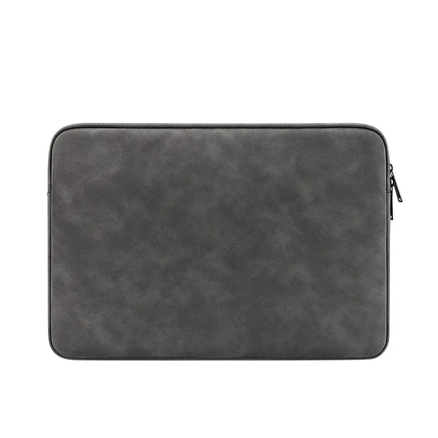 HKM-951763 Custom Logo Luxury PU Leather Waterproof Laptop Sleeve for Men and Women