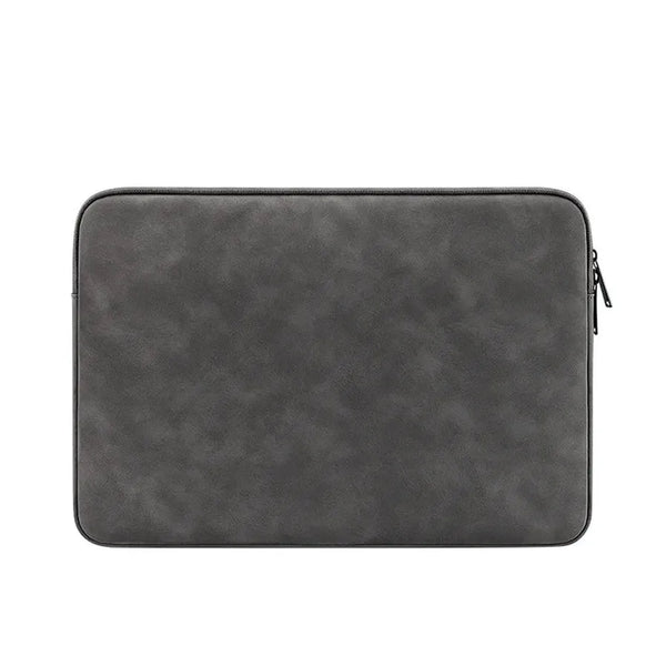 HKM-951763 Custom Logo Luxury PU Leather Waterproof Laptop Sleeve for Men and Women