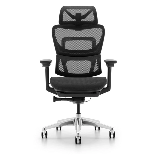 HKM-951827 Ergonomic Mesh Executive Office Chair with Adjustable Lumbar Support and Revolving Feature