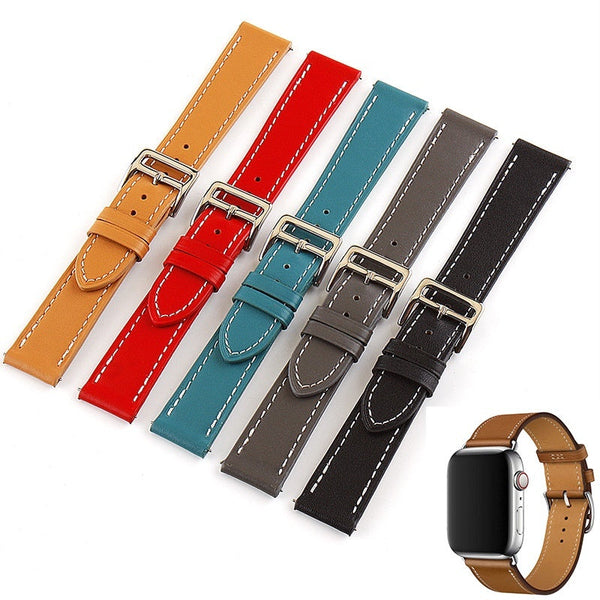 HKM-951891 Genuine Leather Shi First Layer Cowhide Strap - Versatile Design in Multiple Colors and Sizes