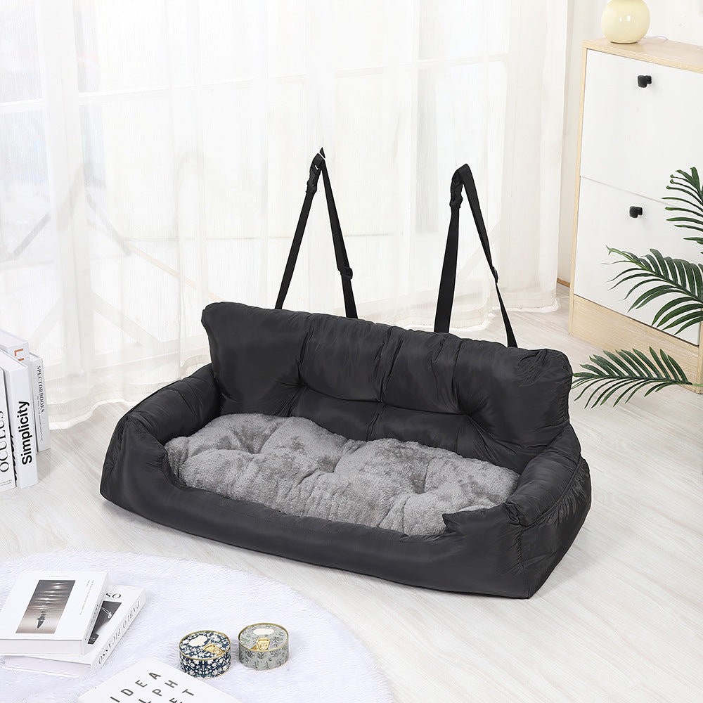 HKM-9519293 Cozy Pet Car Seat for Dogs - Travel Cushion Kennel in Various Colors