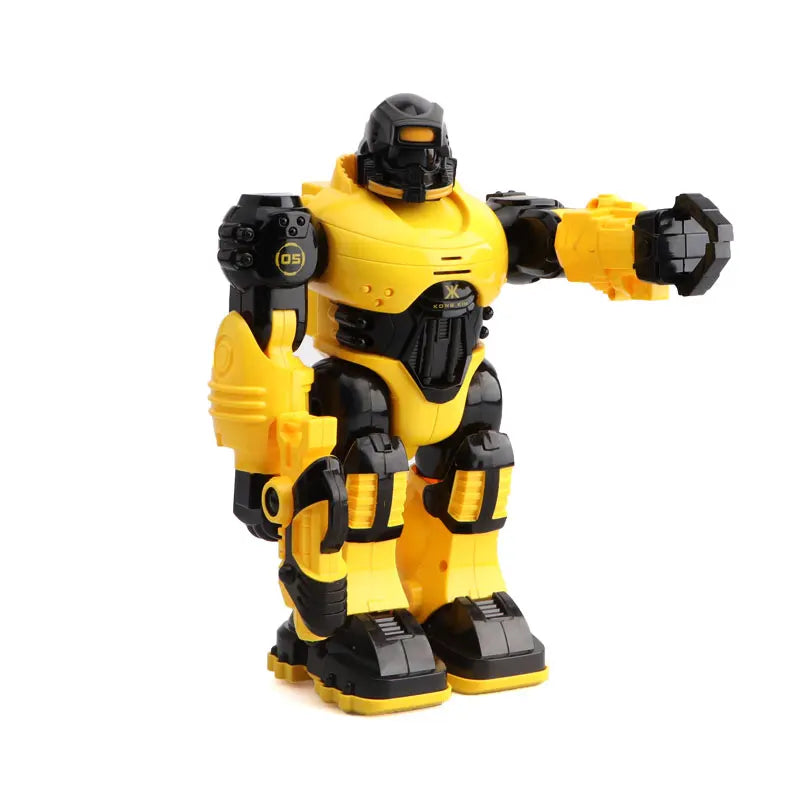 HKM-952019 Intelligent Battery Operated Robot Toy for Kids Ages 5 and Up with Light and Sound Features