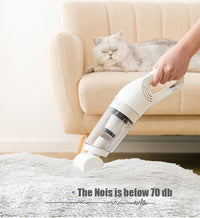 HKM-9520829 Wireless Pet Hair Remover with 28000Pa Suction, USB Rechargeable, Includes Various Attachments