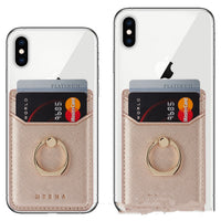 HKM-952083 Fashion Wallet Style ID Card Holder with Phone Ring and Credit Card Slots