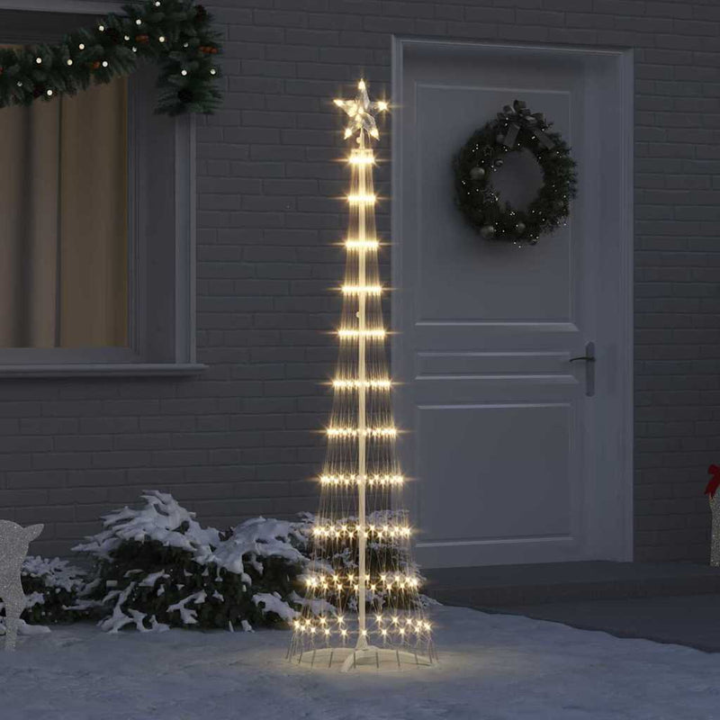 HKM-952339 LED Christmas Tree with Stand - Warm White and Cool White Lighting Options, 230-550 LEDs, Multiple Heights Available