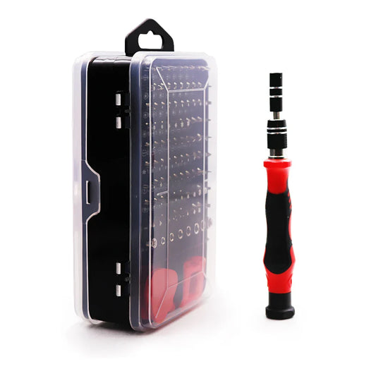HKM-952403 115-in-1 Magnetic Mini Precision Screwdriver Set with 6 Precision Screwdrivers for Versatile Repair Tasks