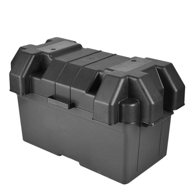 HKM-952403 Battery Storage Box - Portable Rechargeable Battery Container, Durable PP Material, Available in Small and Large Sizes