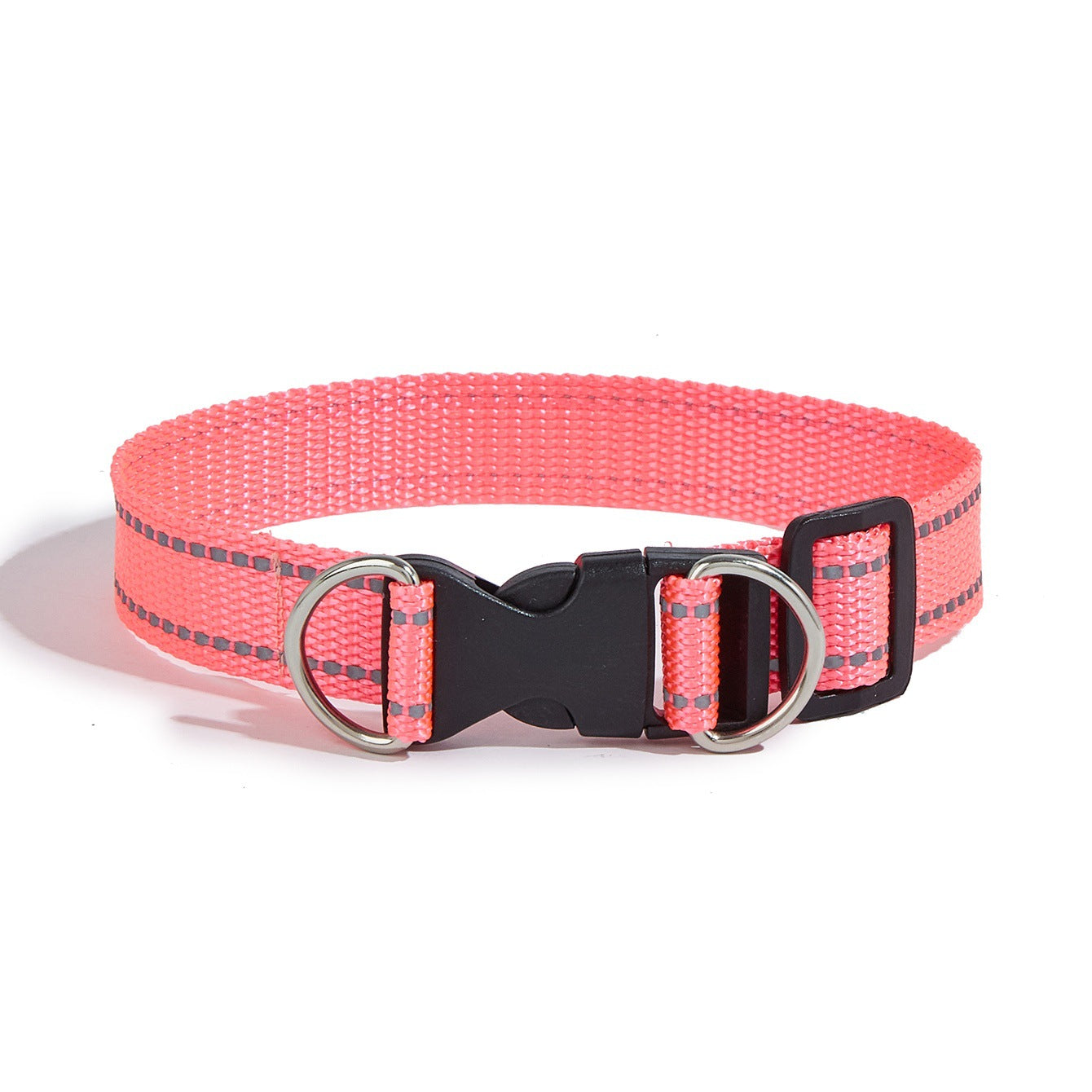 HKM-9524797 Durable Nylon Handheld Dog Leash with Adjustable Collar in Various Colors