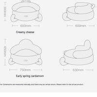 HKM-9525053 Cozy Removable and Washable Small Dog and Cat Pet Nest Bed