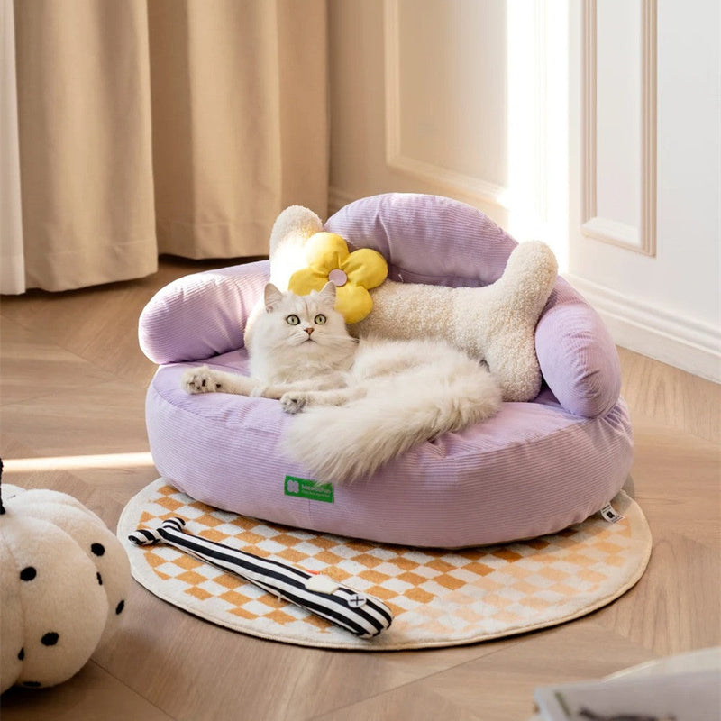 HKM-9525053 Cozy Removable and Washable Small Dog and Cat Pet Nest Bed