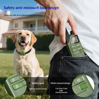 HKM-9525821 Remote Control Anti-Bark Training Collar for Dogs - One or Two Units with Controller