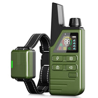HKM-9525821 Remote Control Anti-Bark Training Collar for Dogs - One or Two Units with Controller