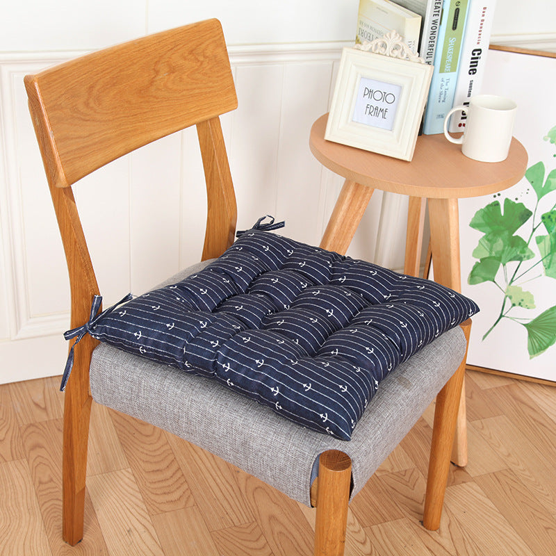HKM-952595 Cartoon-Style Polyester Fiber Student Cushion for Office Chairs, 45x45cm