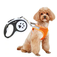 HKM-9527613 Breathable Polyester Dog Leash with Chest Strap for Small Breeds