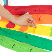 HKM-9528253 Interactive Snuffle Mat for Dogs - Enrichment Feeding Puzzle Toy for Natural Foraging Skills and Stress Relief