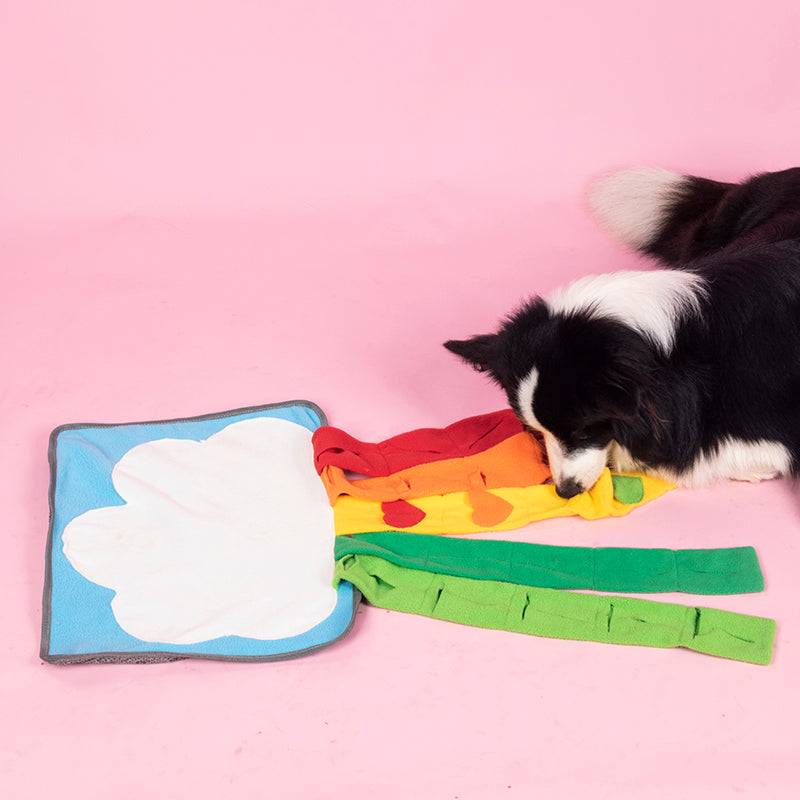 HKM-9528253 Interactive Snuffle Mat for Dogs - Enrichment Feeding Puzzle Toy for Natural Foraging Skills and Stress Relief
