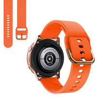 HKM-953043 Galaxy Watch Active Silicone Strap - 20mm, Multiple Color Options Available, Ideal for Daily Wear