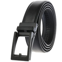 HKM-953235 Automatic Buckle Men's Belt - Model LY33-0140-1, Durable Construction, Adjustable Fit