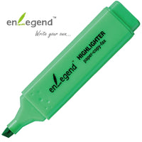 HKM-953491 Eco-Friendly Fluorescent Flat Square Highlighter Pen Set in Bright Colours