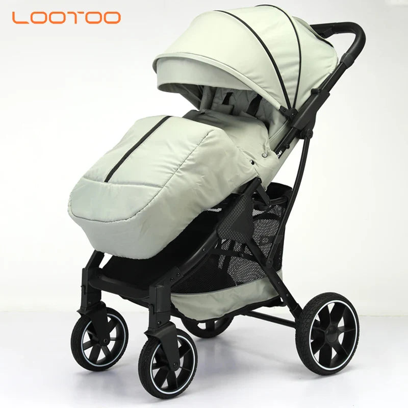 HKM-953555 2-in-1 Portable Baby Stroller with Foldable Alloy Wheels for Kids