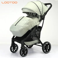 HKM-953555 2-in-1 Portable Baby Stroller with Foldable Alloy Wheels for Kids