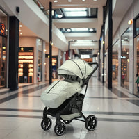 HKM-953555 2-in-1 Portable Baby Stroller with Foldable Alloy Wheels for Kids
